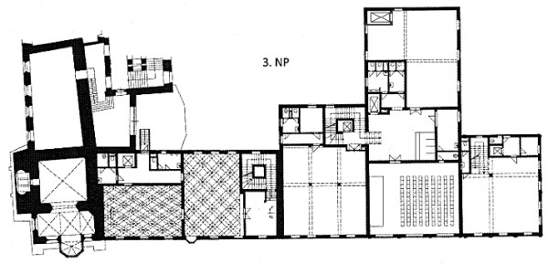 Dostavba SN - pdorysy