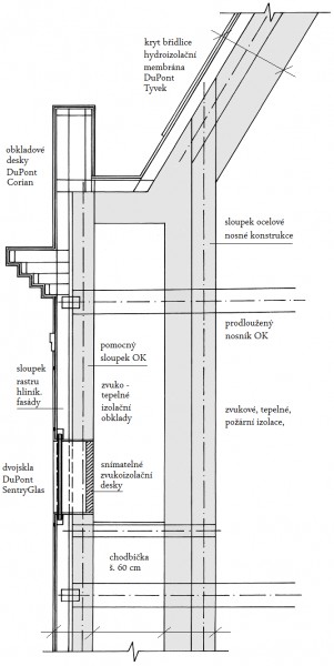 NS - pestavba, detail