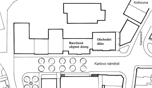 Domy pro Karlovo nm.